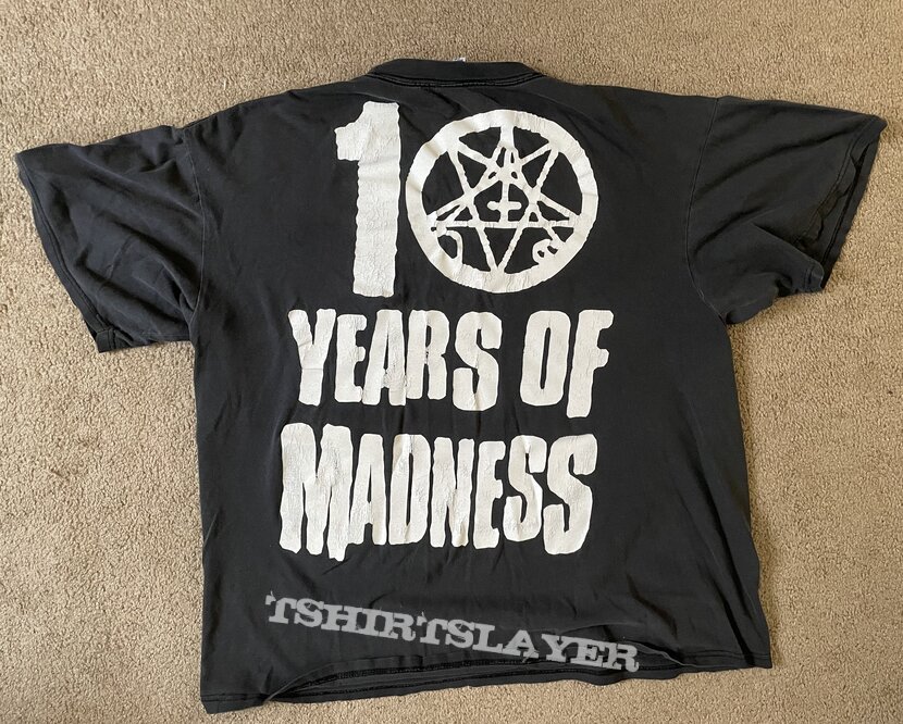 Morbid Angel - Altars of Madness “Ten Years of Madness” Tour tee