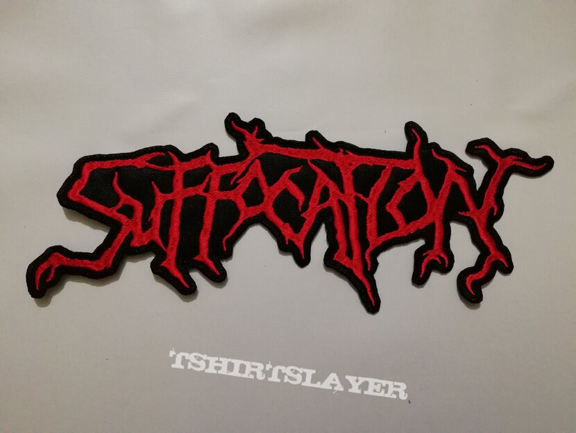 Suffocation - Logo Backshape 