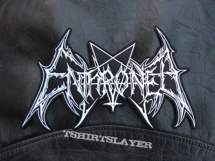 Enthroned - Logo Backshape