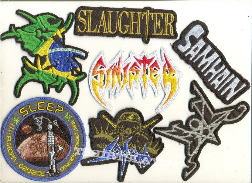 Sabbat (Jap) Small Embroidered Patches - &quot;S Pt II&quot;