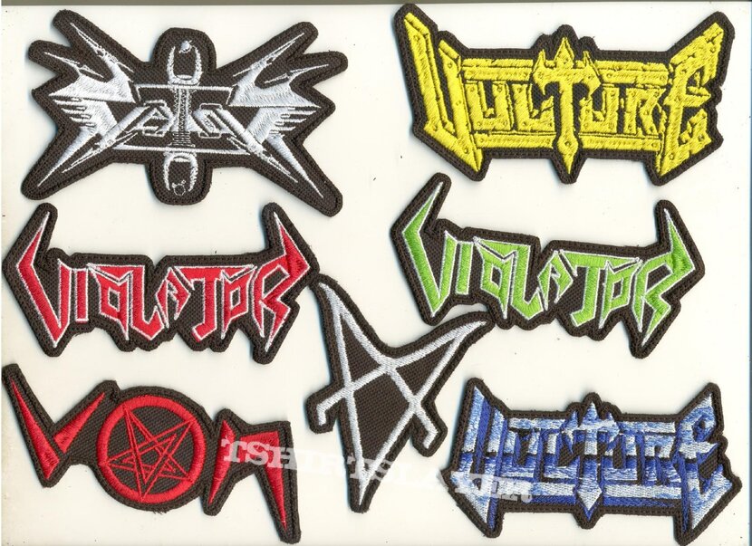 Vacivus Small Embroidered Patches - &quot;V Pt I&quot;