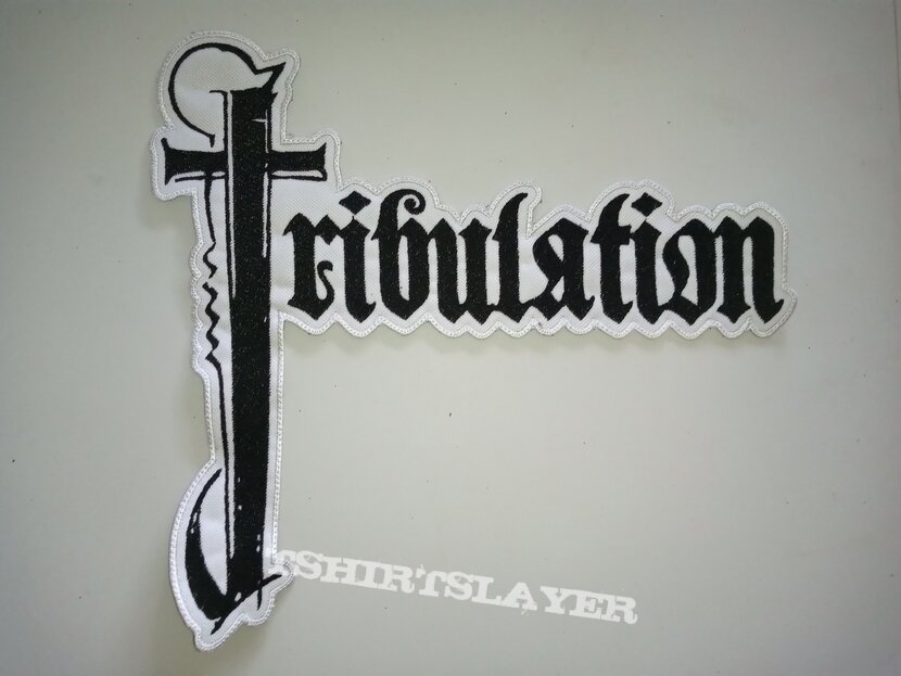 Tribulation - Logo Backshape 