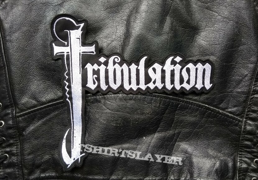 Tribulation - Logo Backshape 