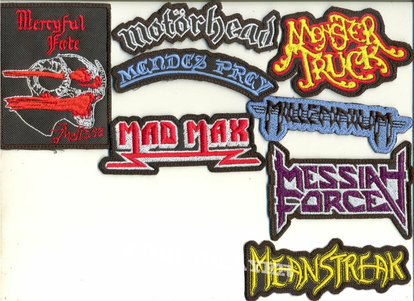 Mad Max Small Embroidered Patches - &quot;M Pt III&quot;