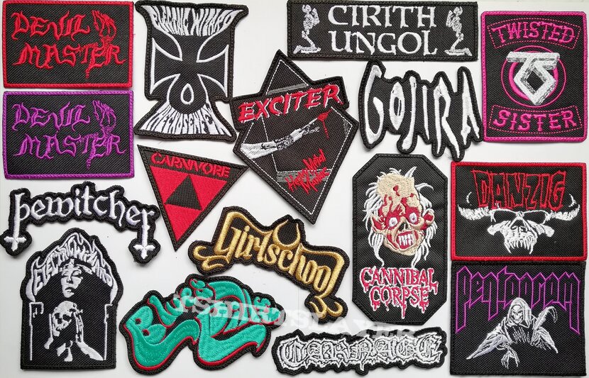 Mortician Small Random Patches - &quot;Pt4&quot;