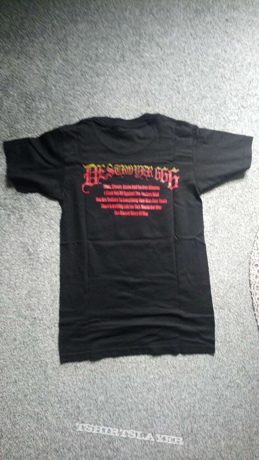 Deströyer 666 - War is the king... shirt