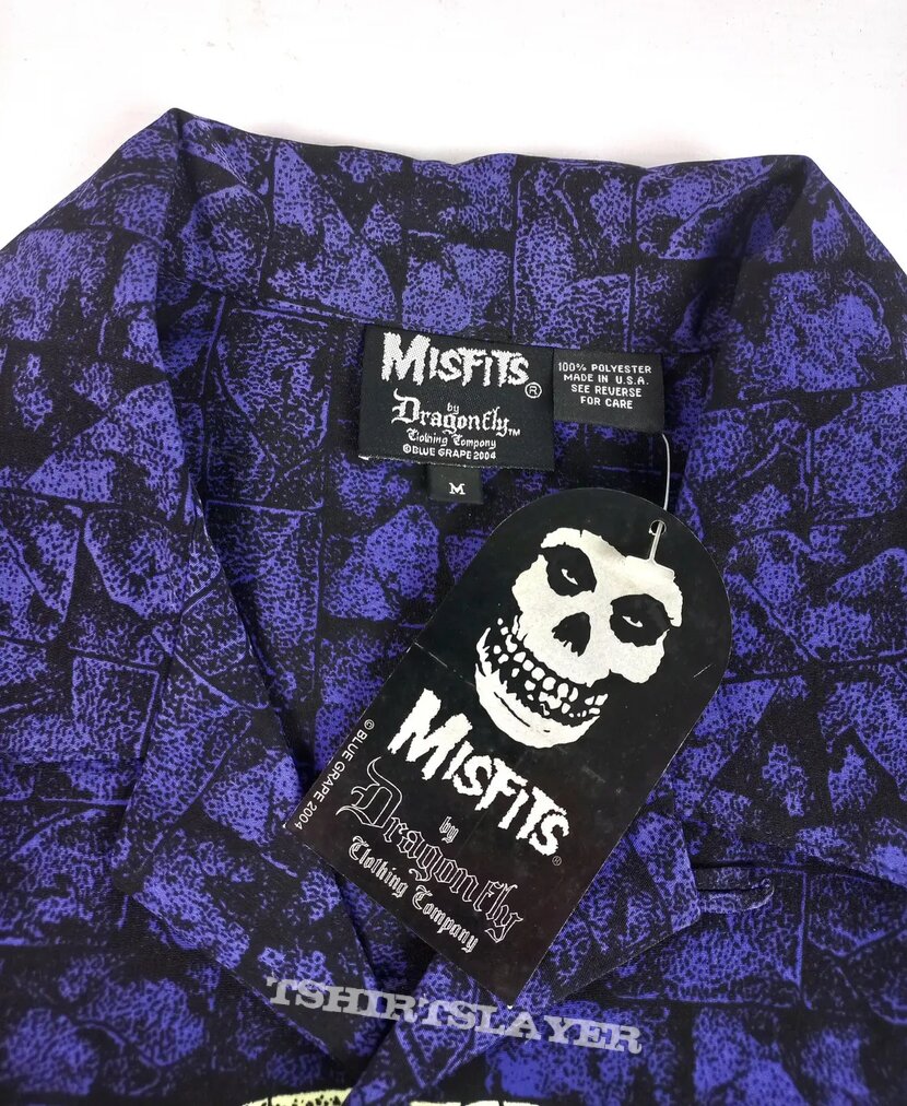 Misfits X Dragonfly clothing company shirt 2004