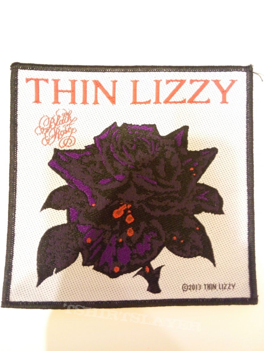 Thin Lizzy - &#039;Black Rose: A Rock Legend&#039; Woven Patch