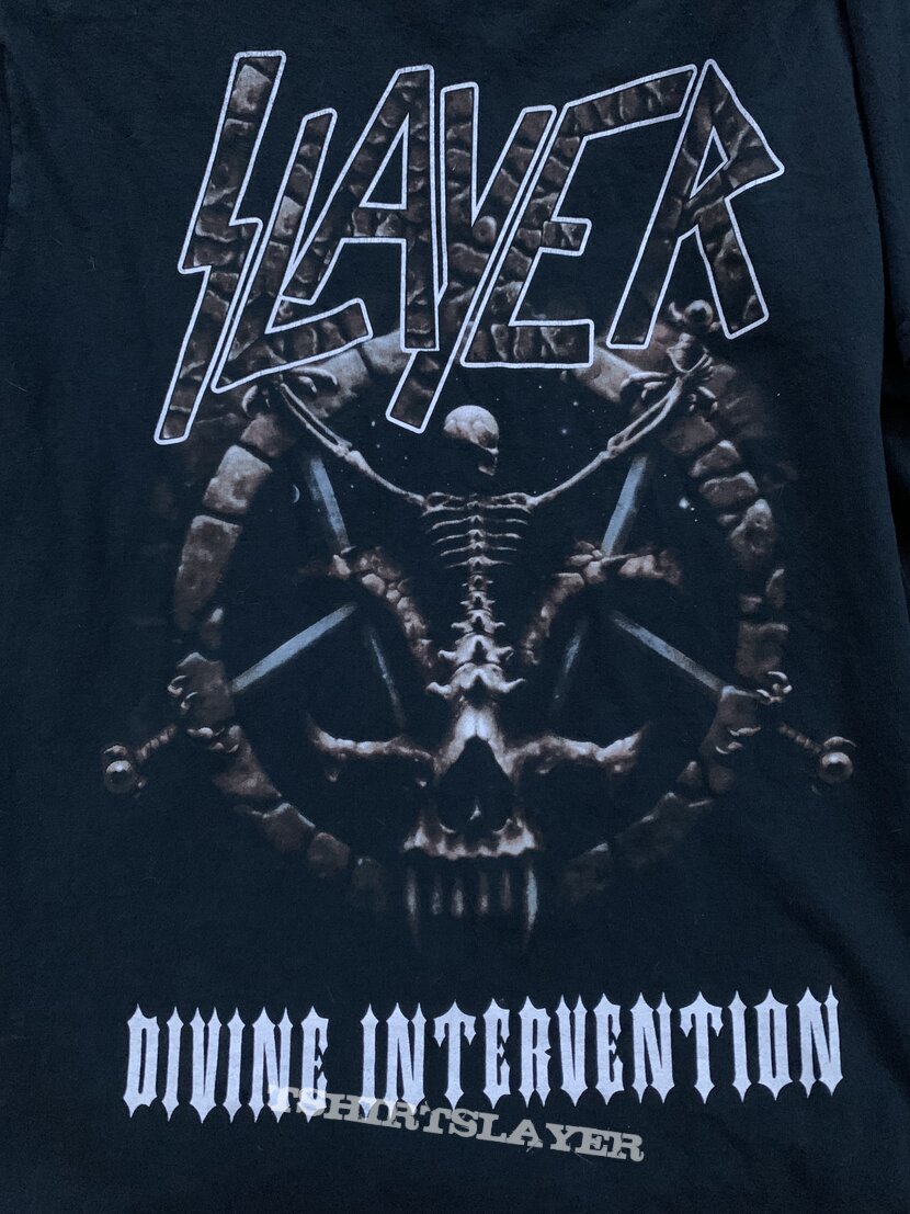 Slayer Divine Intervention Tour t Shirt