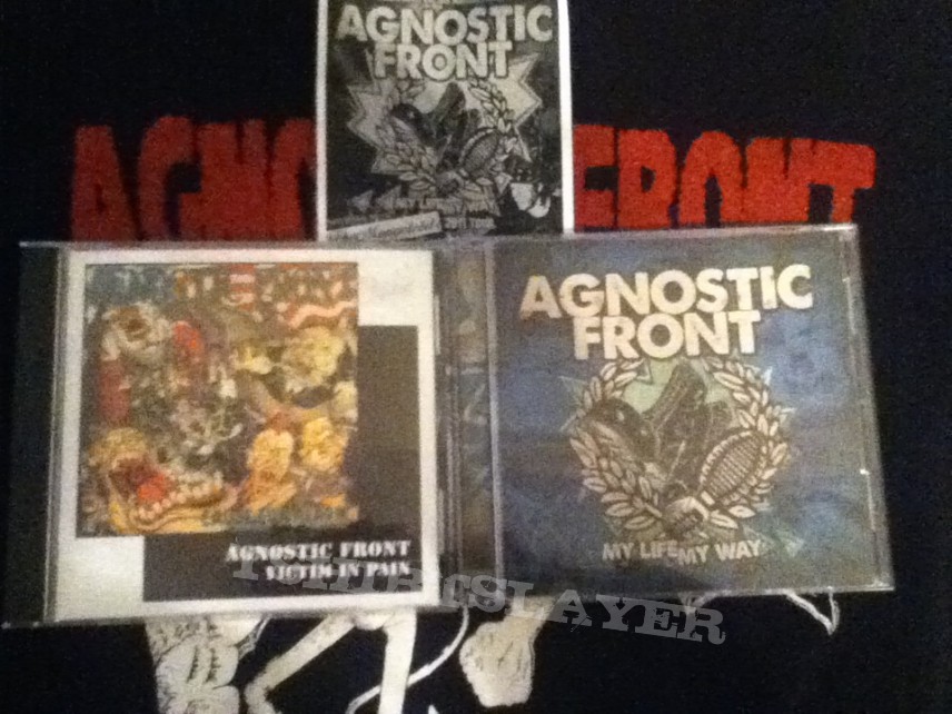 TShirt or Longsleeve -  A little Agnostic Front Collection