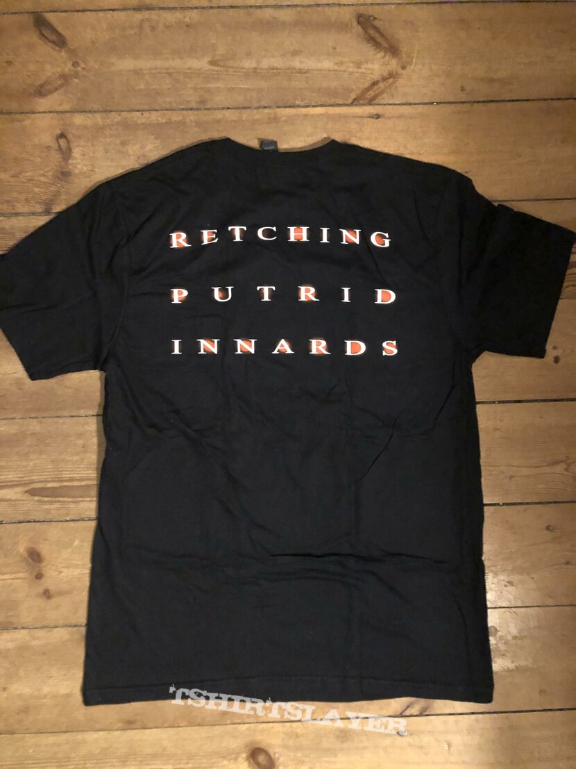 Cerebral Rot &quot;Retching Putrid Innards&quot; Tee size M