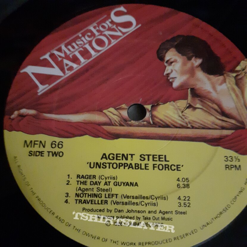 Agent Steel ‎– Unstoppable Force LP