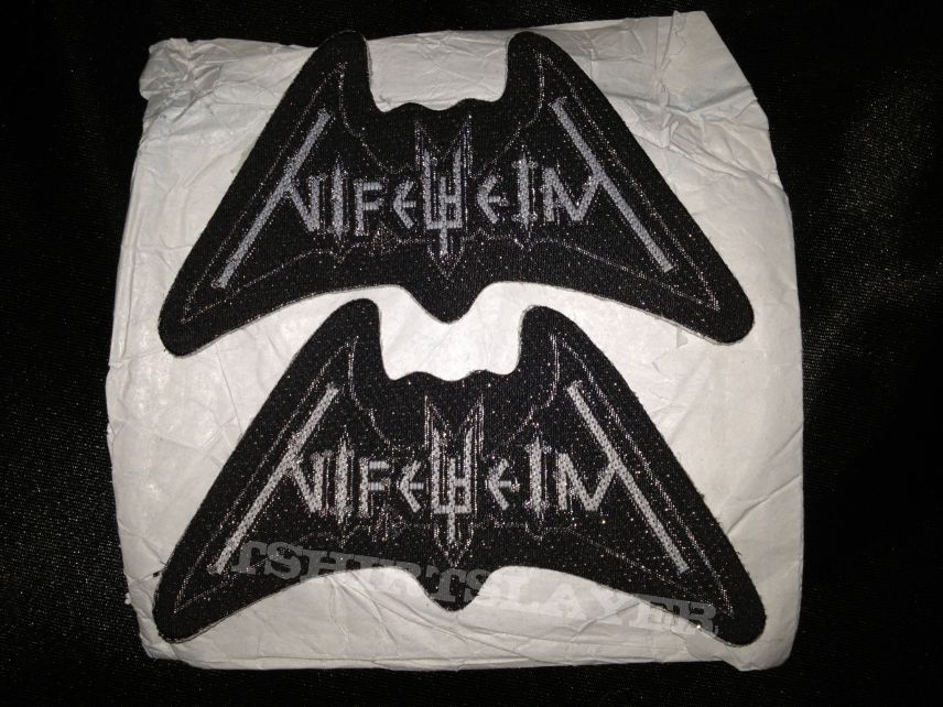 Nifelheim logo patches