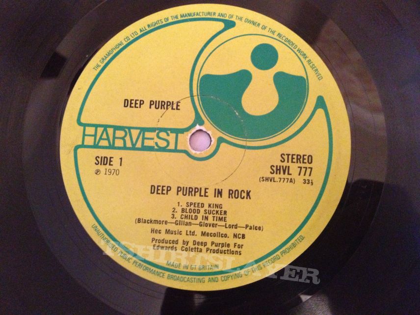 Other Collectable - Deep Purple - In Rock 1st Press