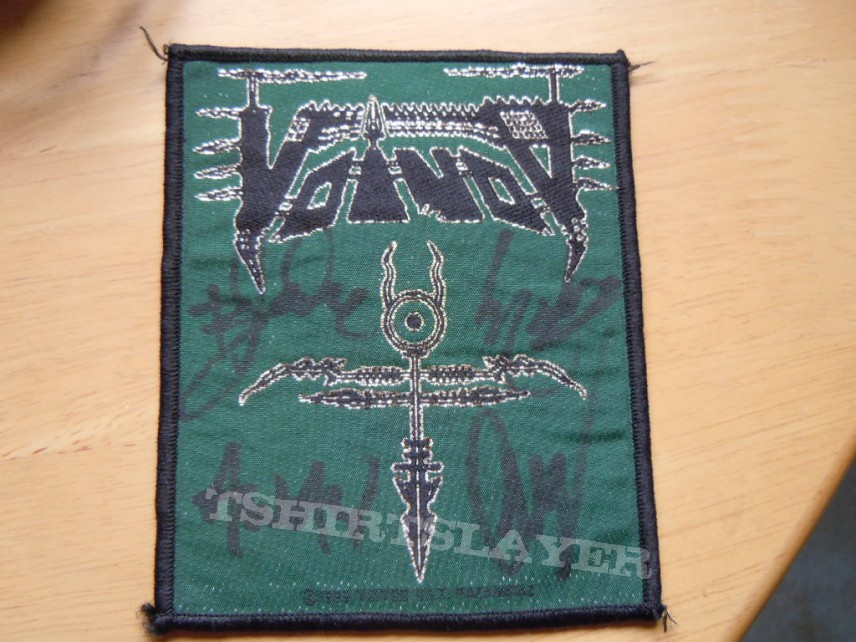 Voivod signed patch for Kathulex