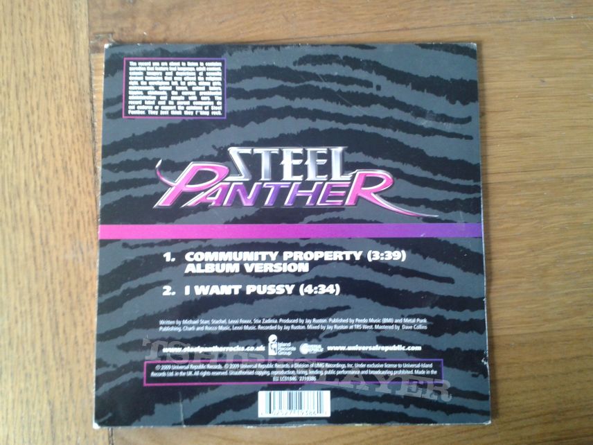 Steel Panther Community Property 7&quot; Single