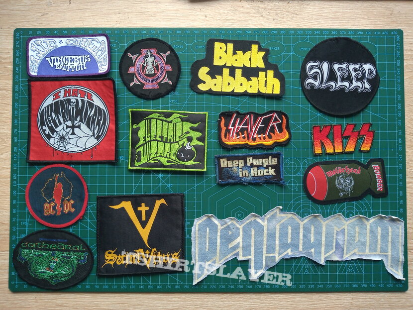 Slayer Patches and Badges/Pins 