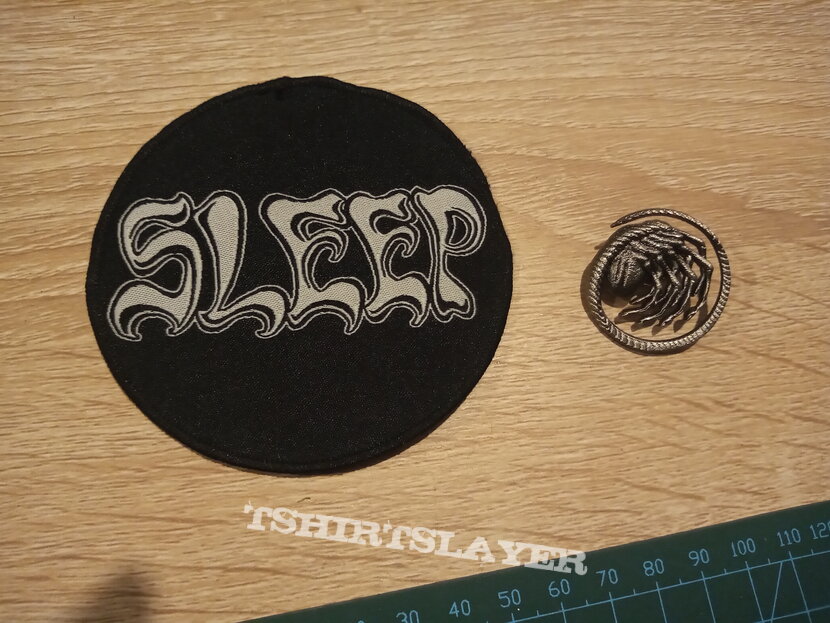 Sleep Patch and pin for evilofsociety