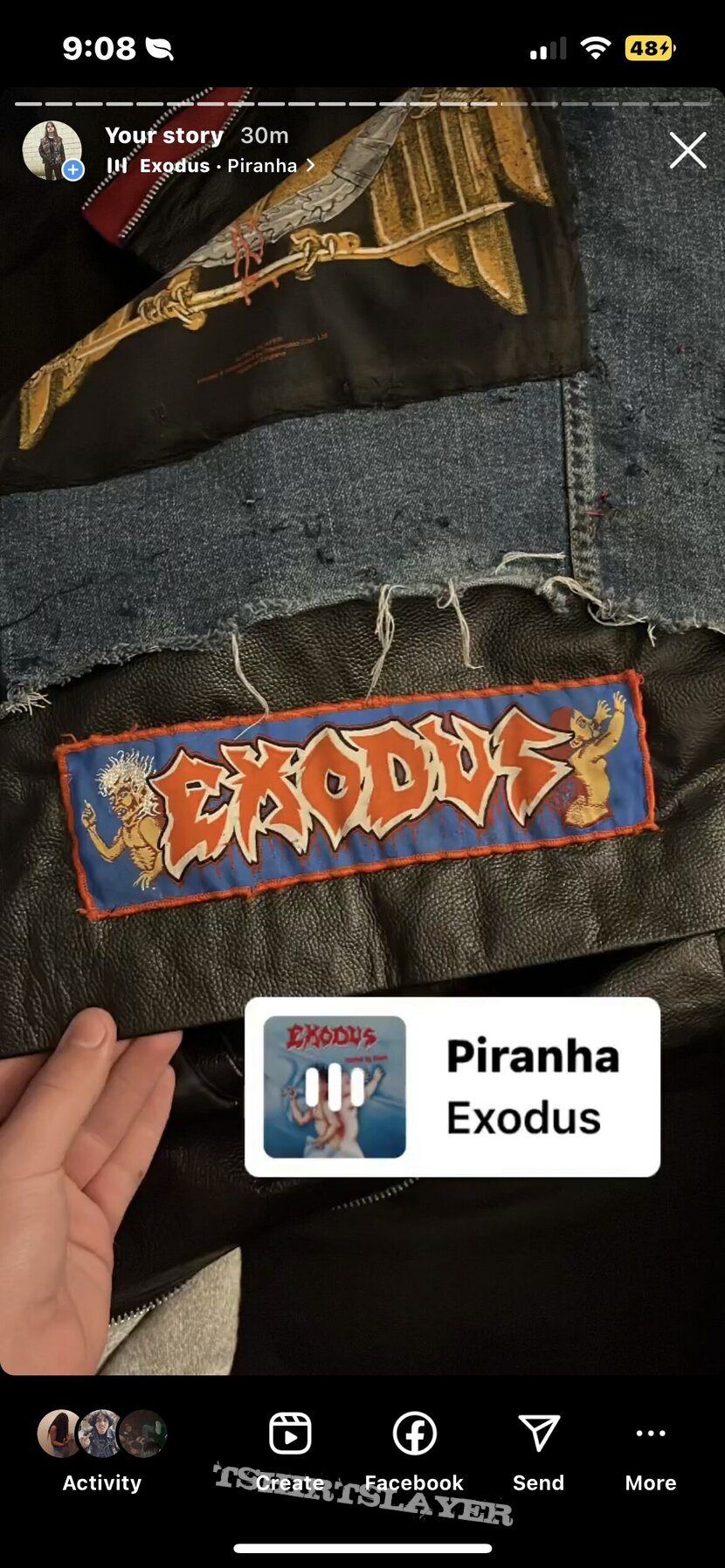 Exodus Leather Jacket &amp; Denim