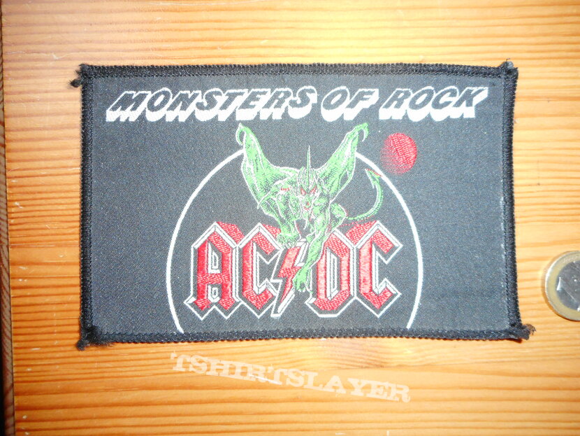 AC/DC Monsters Of Rock patch