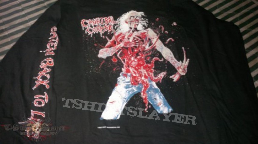 TShirt or Longsleeve - Cannibal Corpse european tour 92 