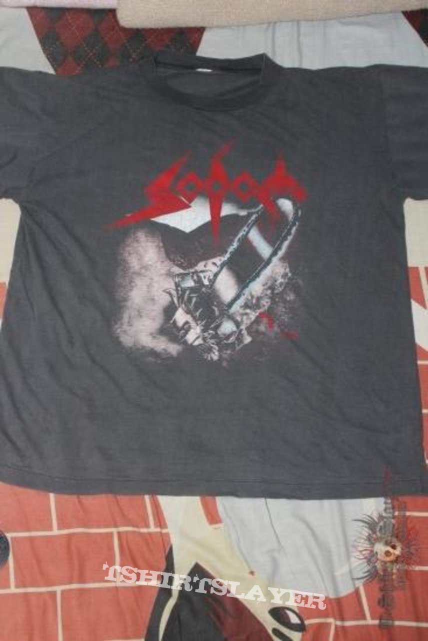 TShirt or Longsleeve - sodom the saw is the law 91 tour shirt