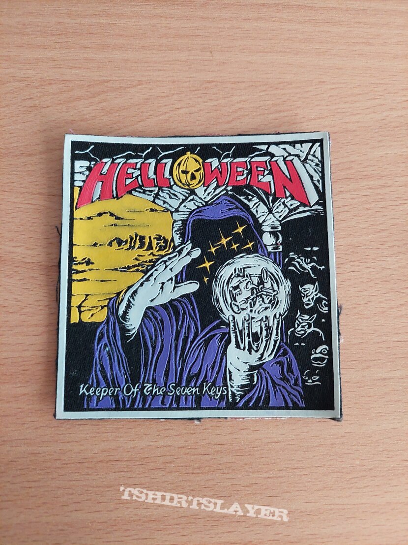 Helloween Keeper Of The Seven Keys part 1 rubber patch