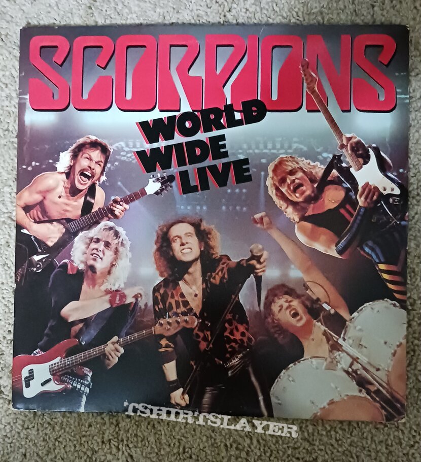 Scorpions Live album LP Scorpions Live album LP