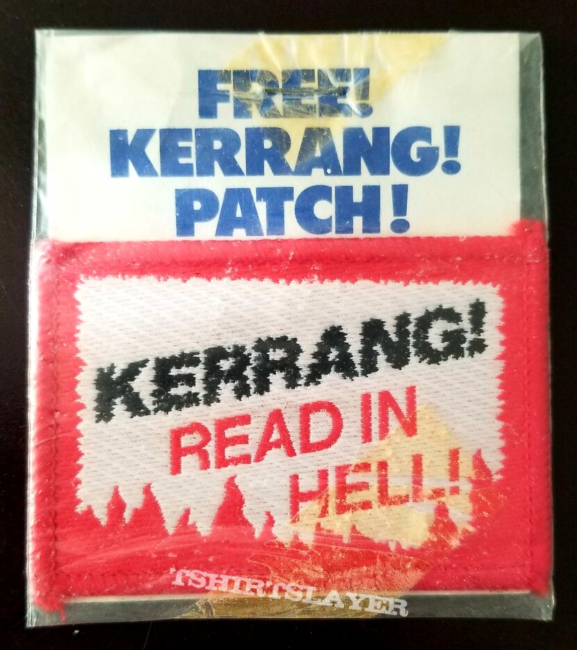 Kerrang! Magazine &quot;Read In Hell!&quot; Patch