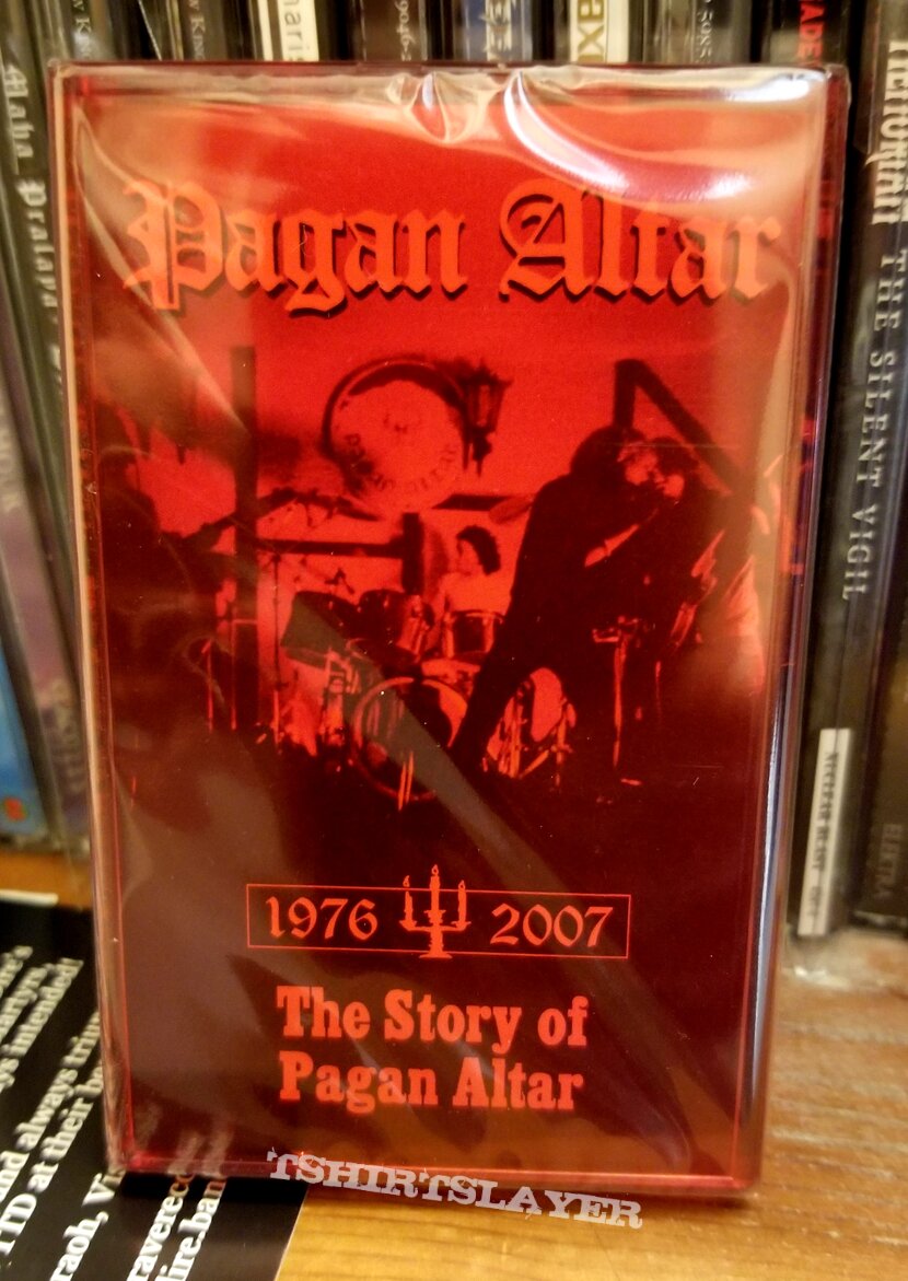 Pagan Altar &quot;The Story Of Pagan Altar&quot; Cassette And Patch