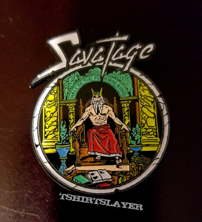 Savatage &quot;Hall Of The Mountain King&quot; Pin.