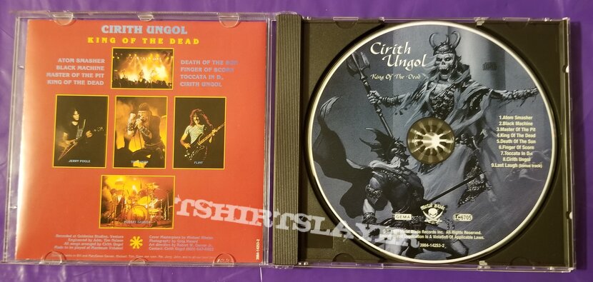 Cirith Ungol &quot;King Of The Dead&quot; CD Reissue And Patch 