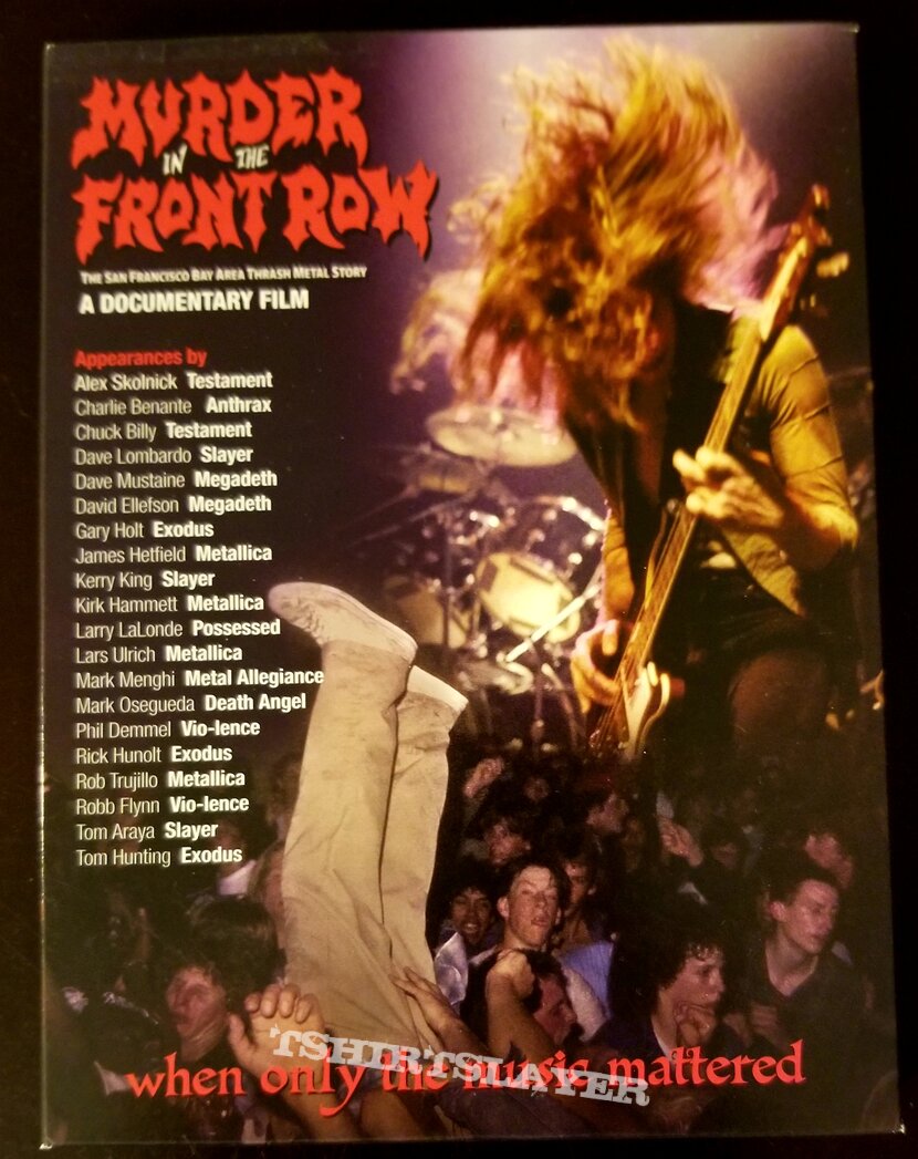 Metallica &quot;Murder In The Front Row&quot; DVD.