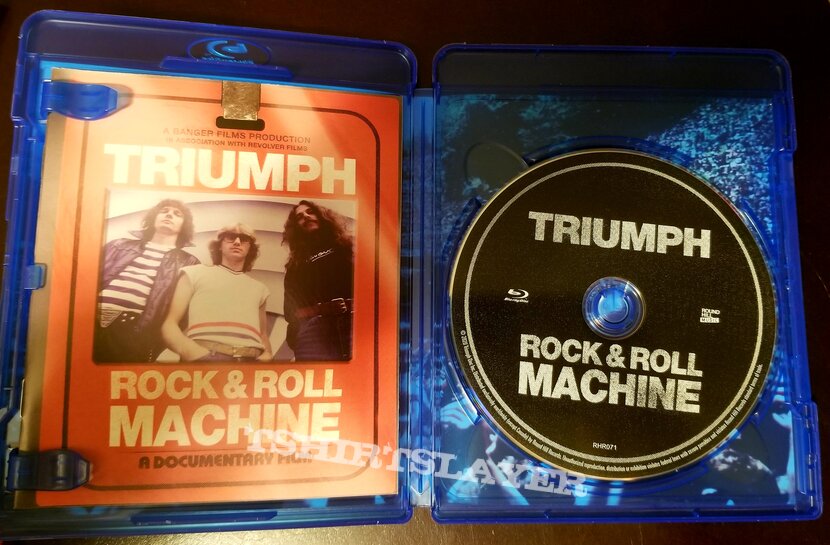 Triumph &quot;Rock &amp; Roll Machine&quot; Documentary Blu-ray