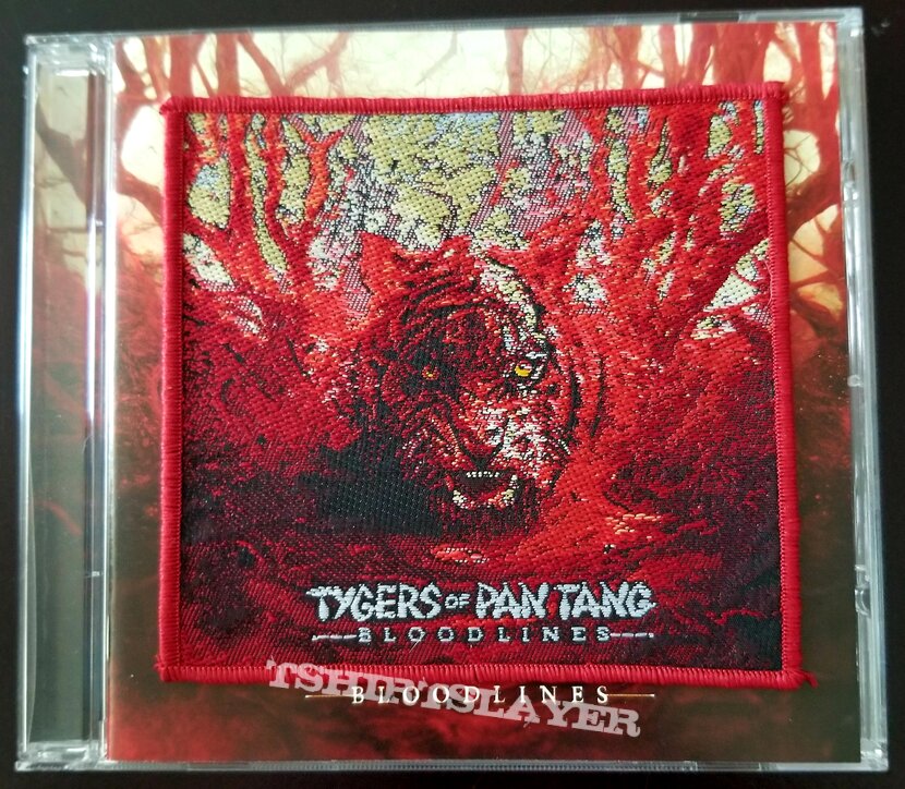 Tygers Of Pan Tang &quot;Bloodlines&quot; CD and Patch