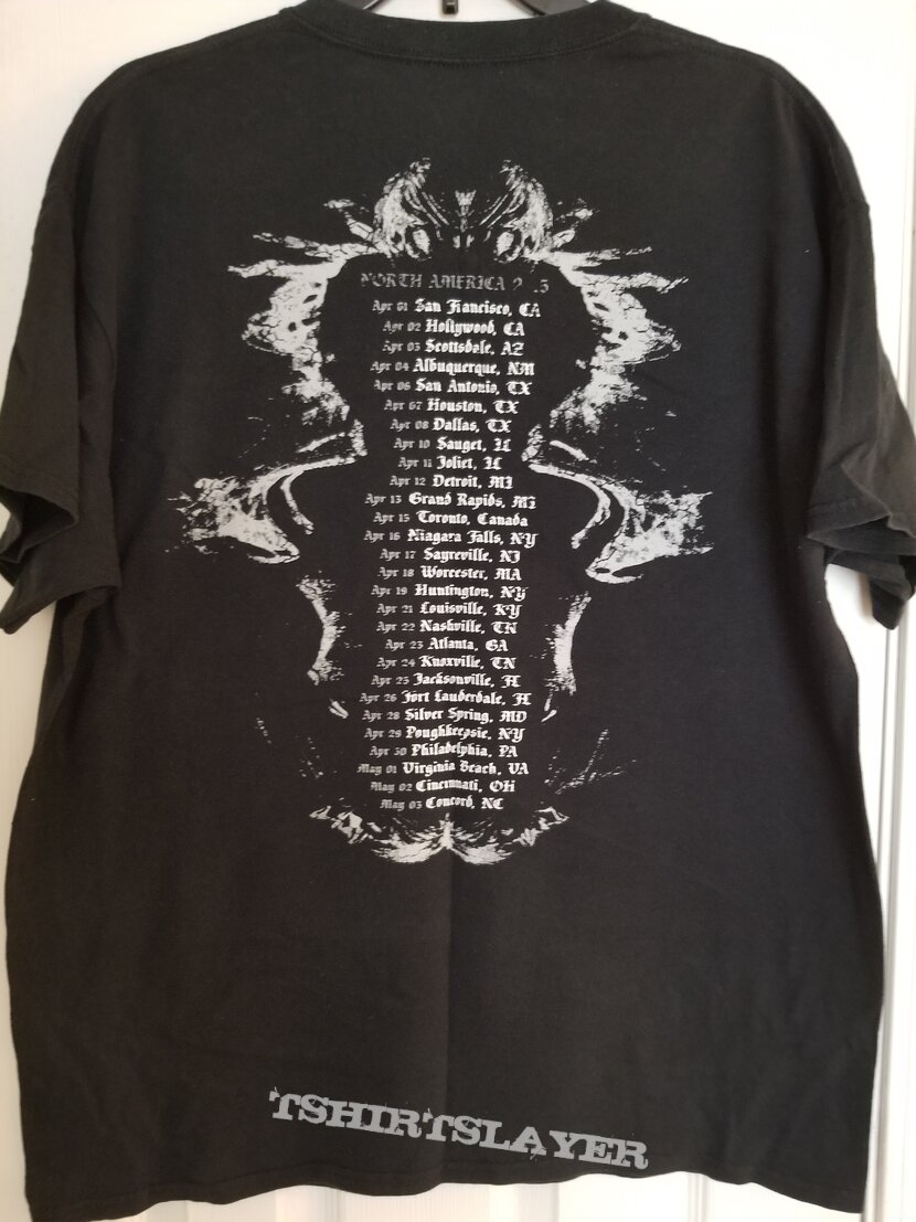 Testament &quot;Dark Roots Of Thrash&quot; Tour 2015 Shirt