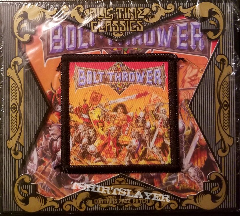 Bolt Thrower &quot;Warmaster&quot; CD Reissue With Patch