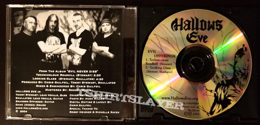 Hallows Eve &quot;Evil Offerings&quot; CD Single.