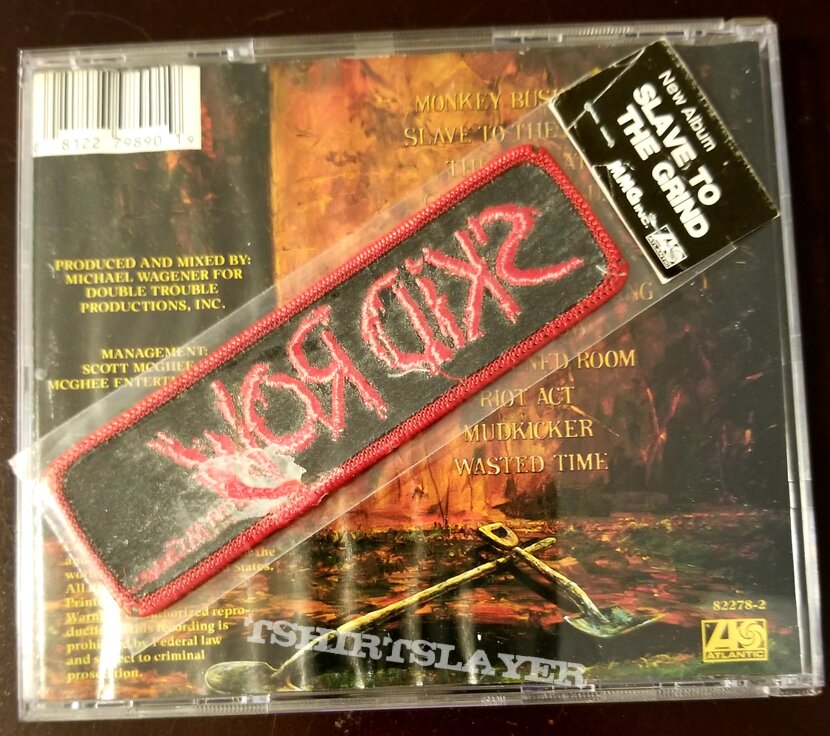 Skid Row &quot;Slave To The Grind&quot; Japanese Promo Patch