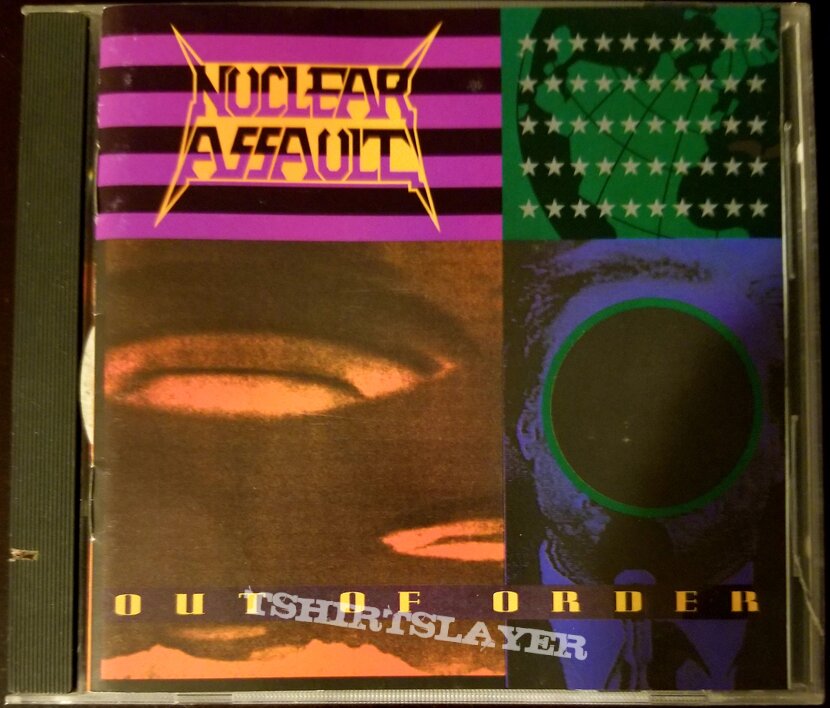 Nuclear Assault &quot;Out Of Order&quot; Promo CD.