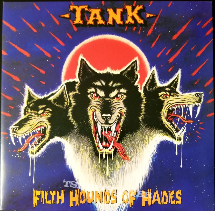 Tank "Filth Hounds Of Hades" 2-LP And Patch Tank "Filth Hounds Of Hades" 2-LP And Patch