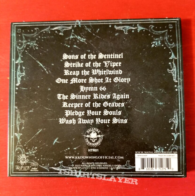 KK&#039;s Priest &quot;The Sinner Rides Again&quot; CD Wooden Box Set