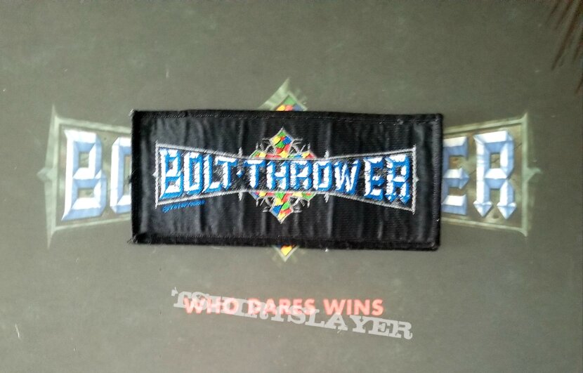 Bolt Thrower &quot;Who Dares Wins&quot; EP And Original Logo Patch