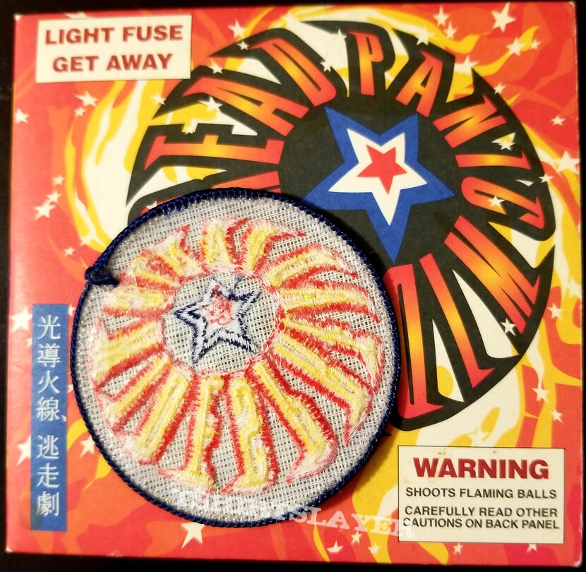 Widespread Panic &quot;Light Fuse Get Away&quot; Embroidered Patch
