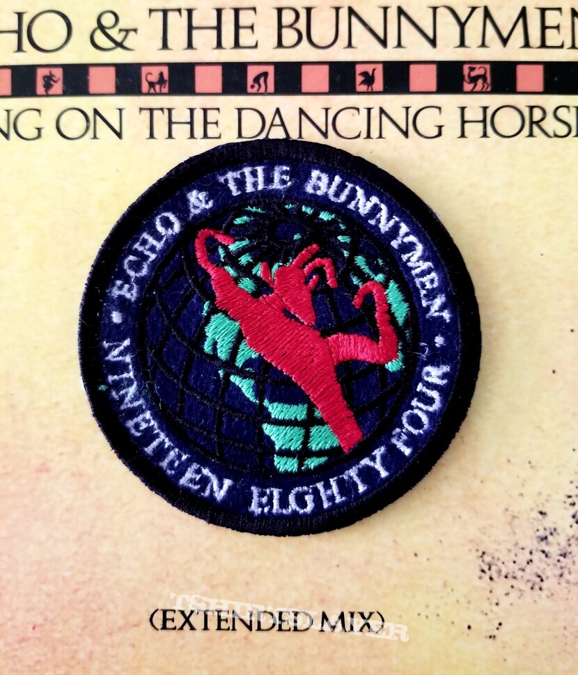 Echo And The Bunnymen 1984 Tour Patch Reissue 