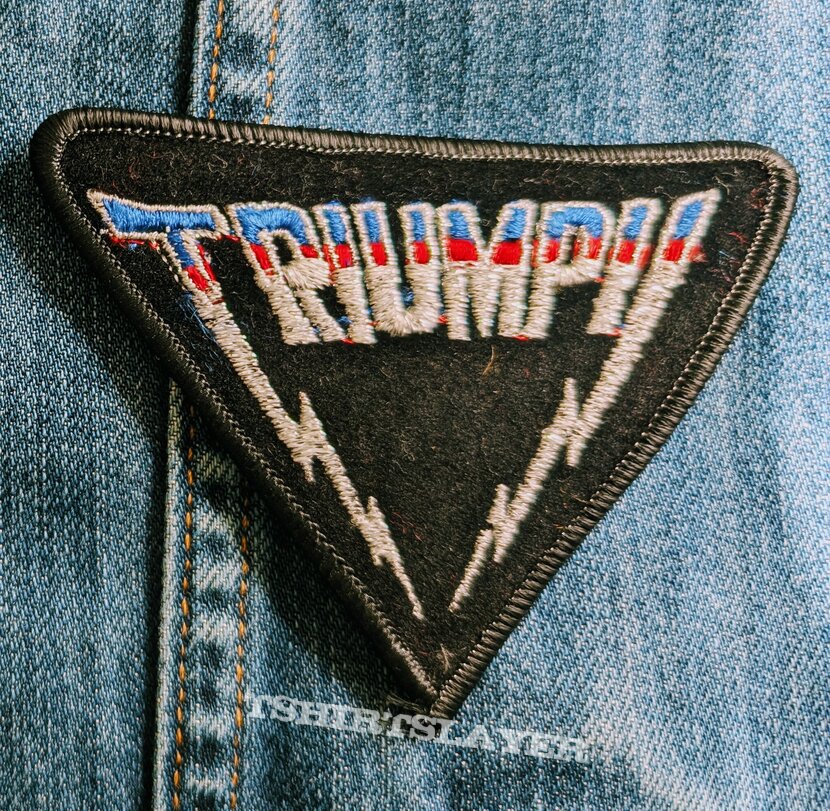 Original Triumph Embroidered Logo Patch