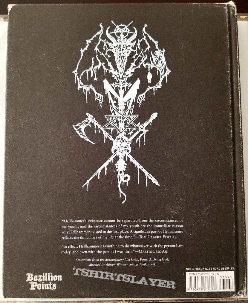 Hellhammer "Only Death Is Real" Book. Hellhammer "Only Death Is Real" Book.