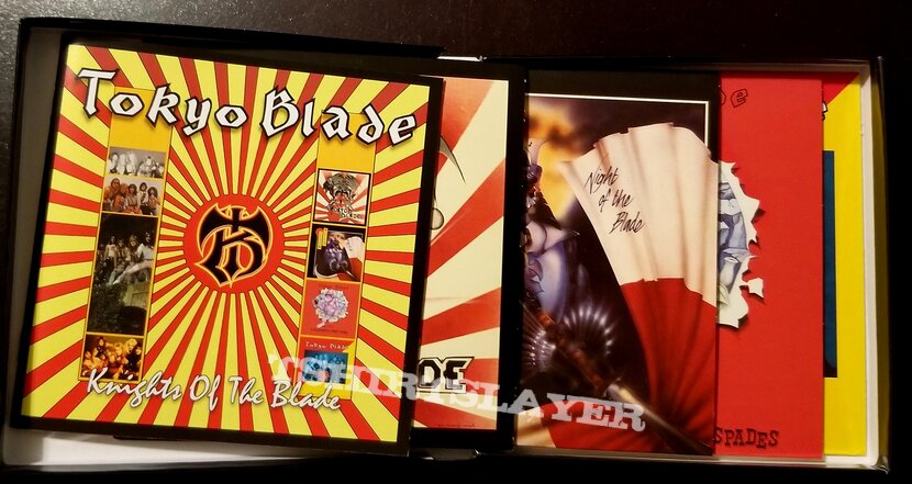 Tokyo Blade &quot;Knights Of The Blade&quot; 4-CD Box Set.