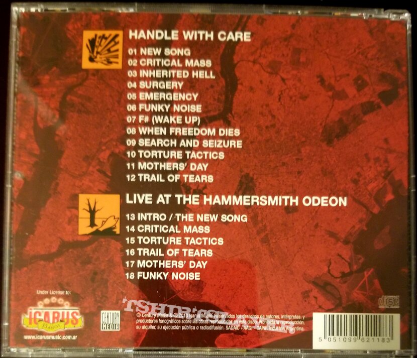 Nuclear Assault &quot;Handle With Care&quot; CD Reissue. 