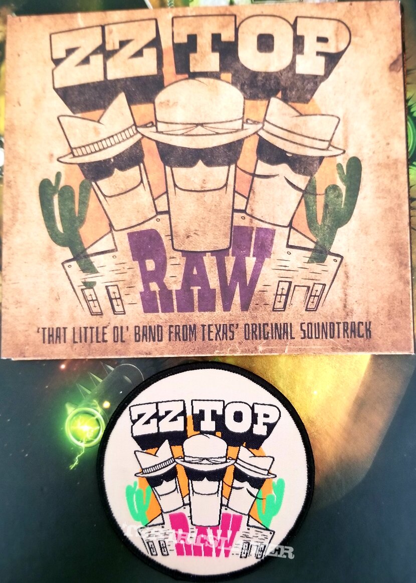 ZZ Top &quot;Raw&quot; CD And Patch